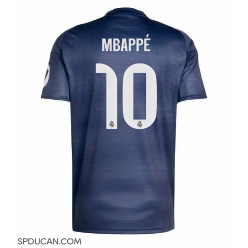 Muški Nogometni Dres Real Madrid Kylian Mbappe #10 Gostujuci 2025-26 Kratak Rukav